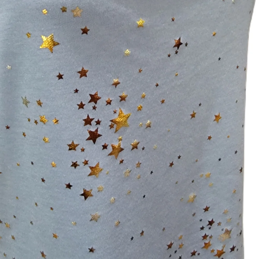 Blue Buttercup Tank Top Foil Stars Medium NWOT - Picture 6 of 8